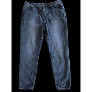 Seven7 Ultra High Rise Legging Jeans Black, Size 18W